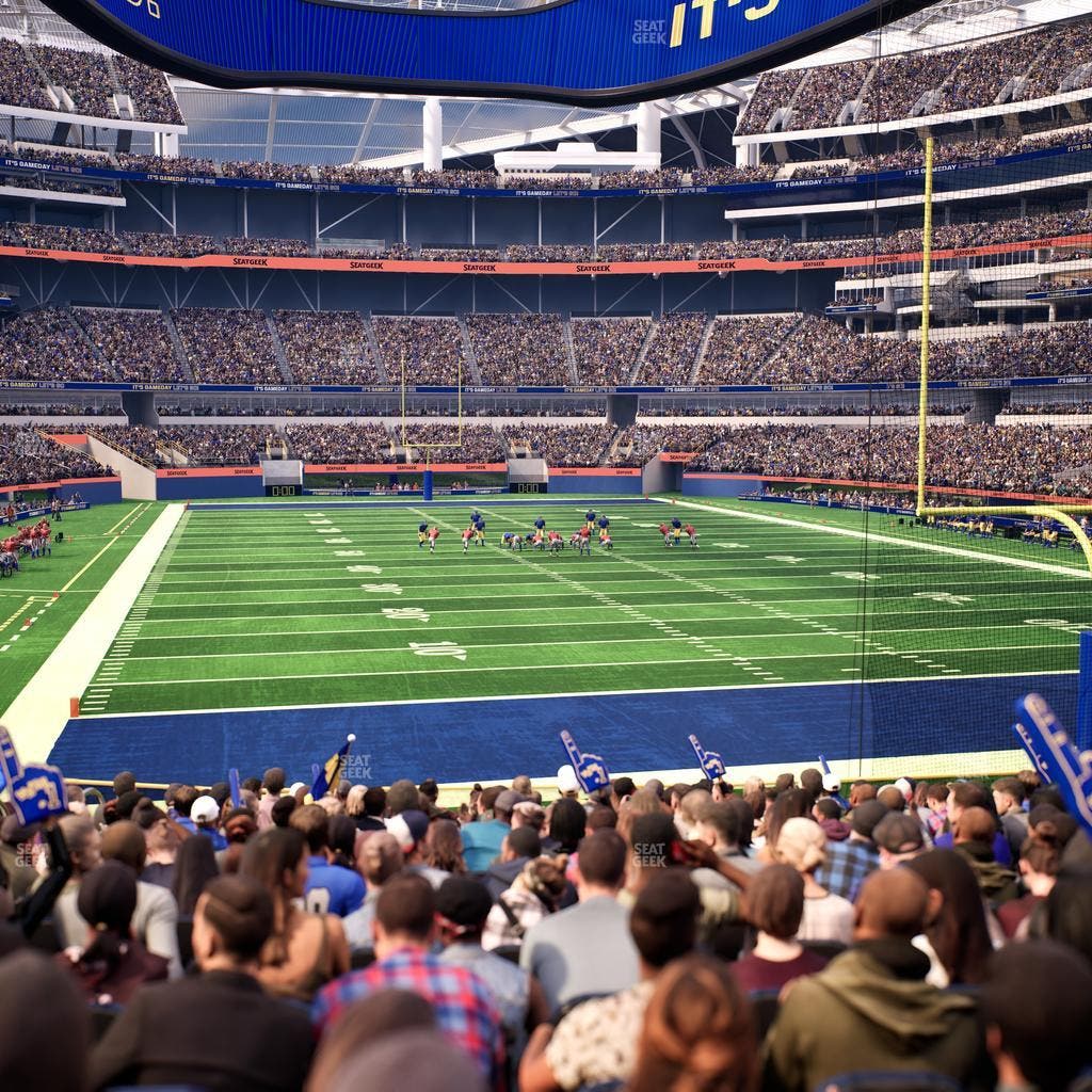 SoFi Stadium - Section 101 Seat View