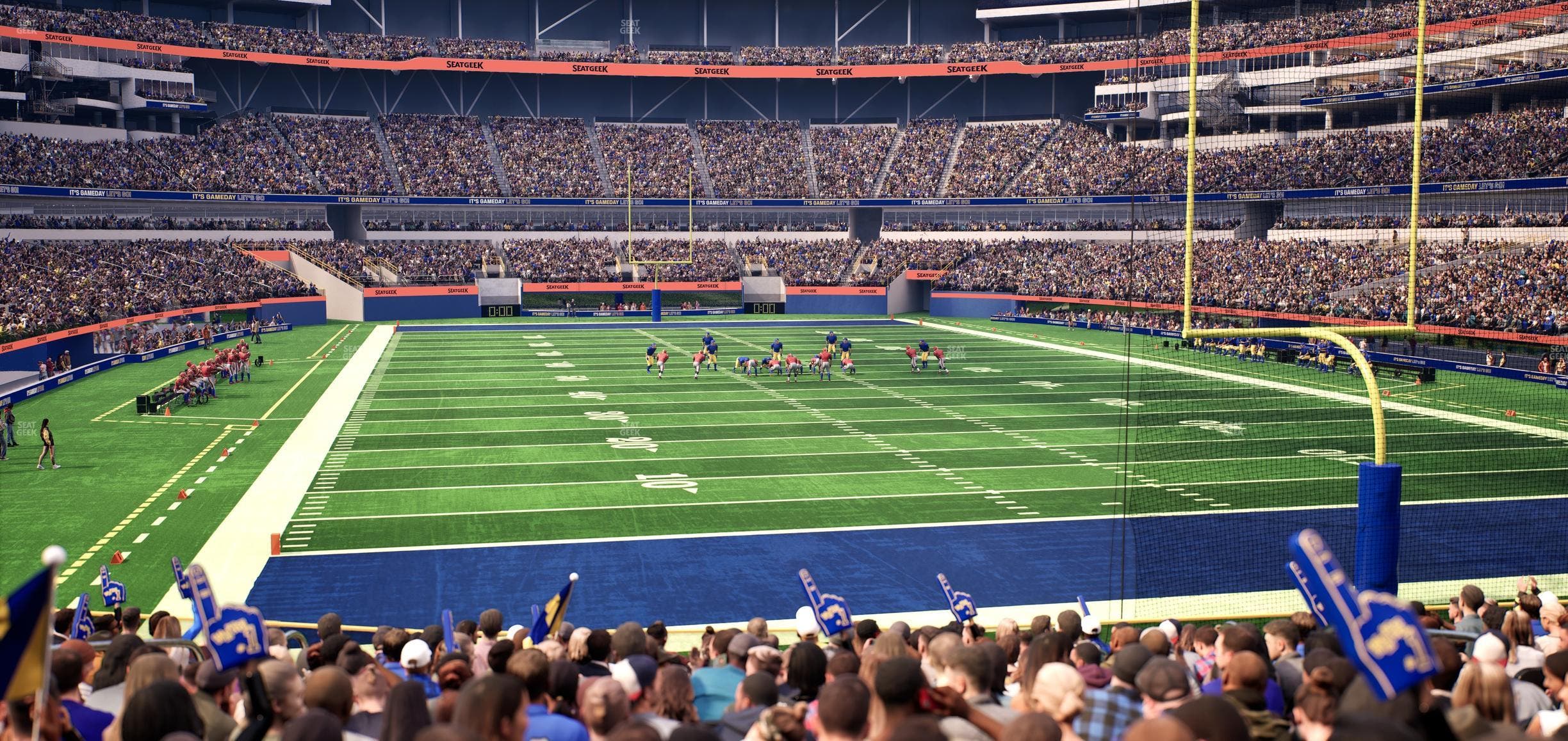 SoFi Stadium - Section 101 Seat View