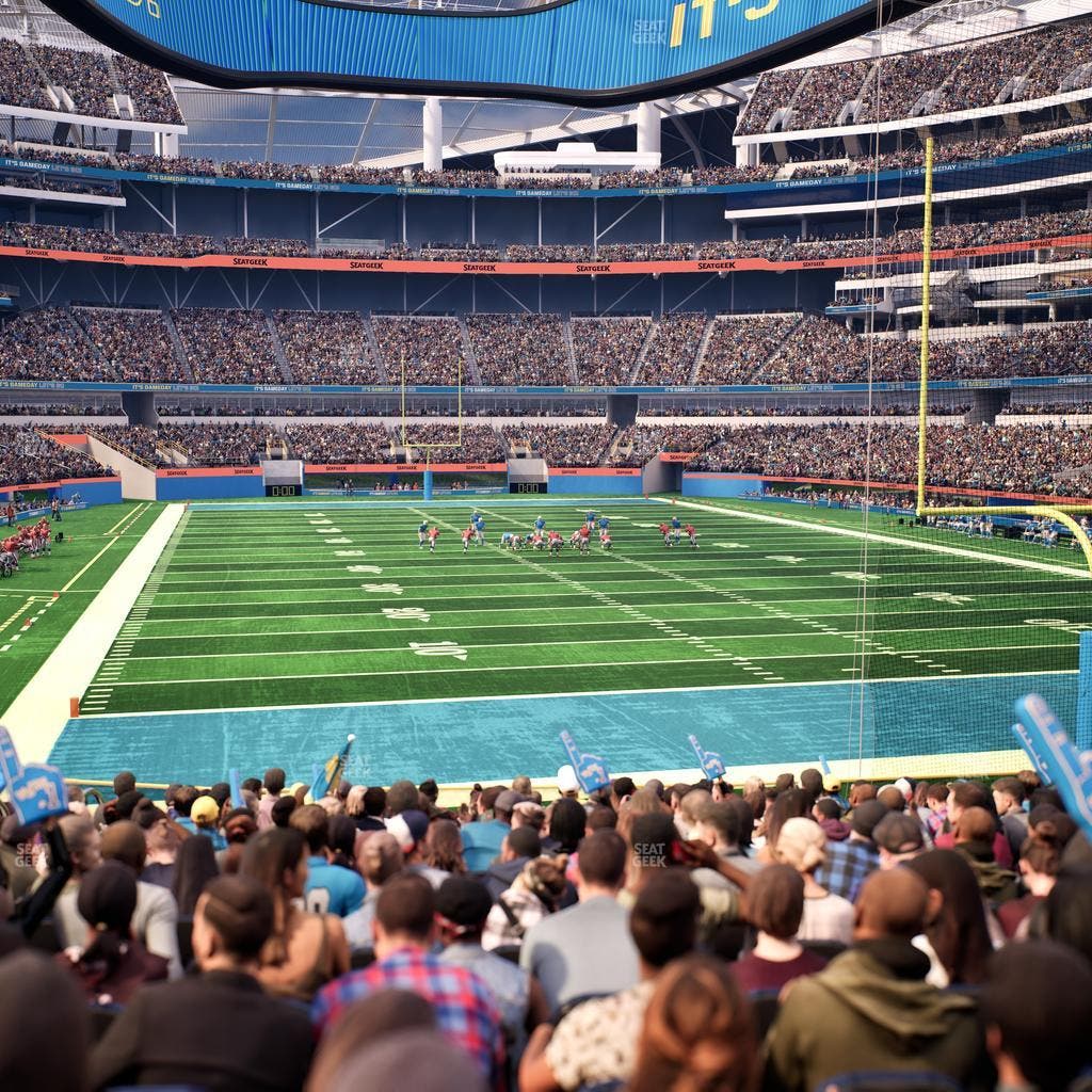 SoFi Stadium - Section 101 Seat View