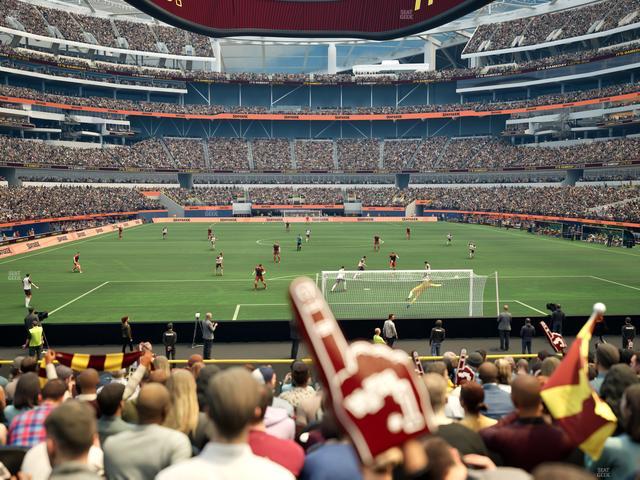 SoFi Stadium - Section 102 Seat View