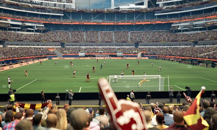 SoFi Stadium - Section 102 Seat View