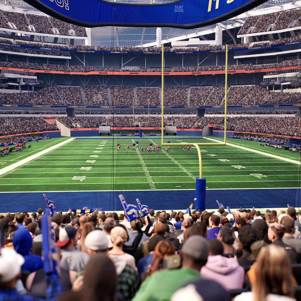 SoFi Stadium - Section 102 Seat View