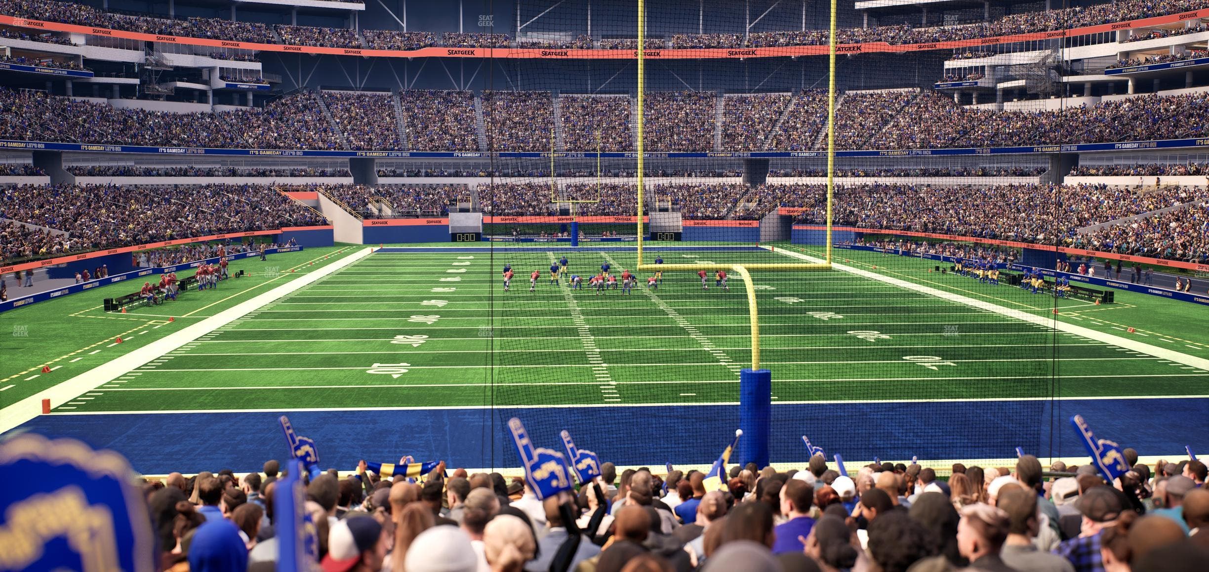 SoFi Stadium - Section 102 Seat View