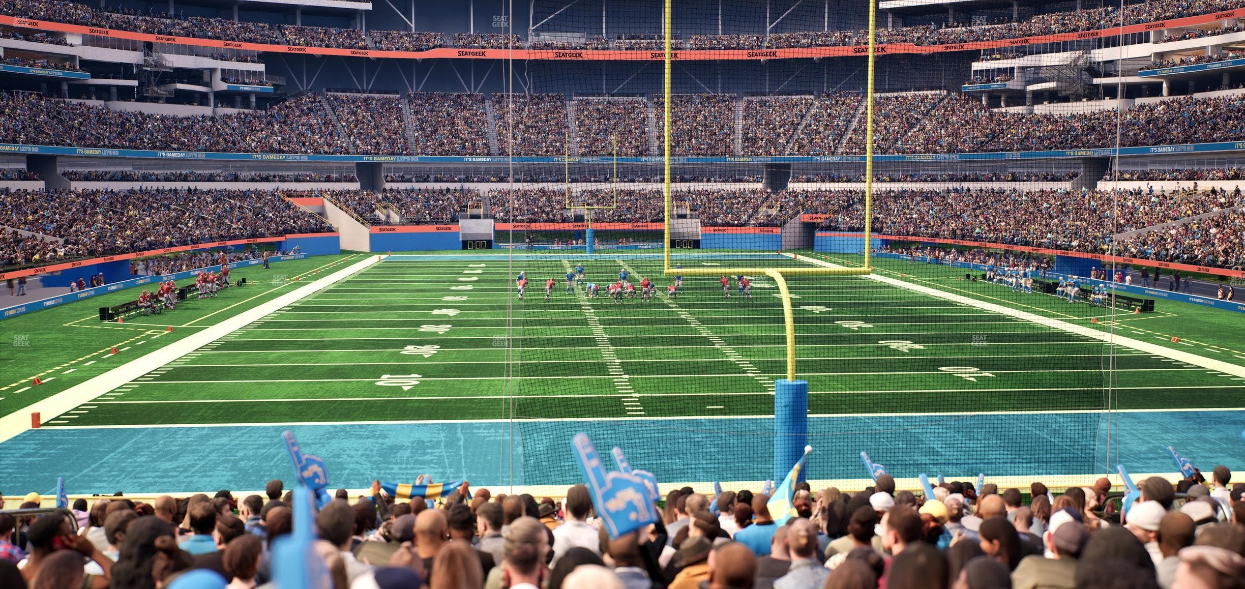 SoFi Stadium - Section 102 Seat View