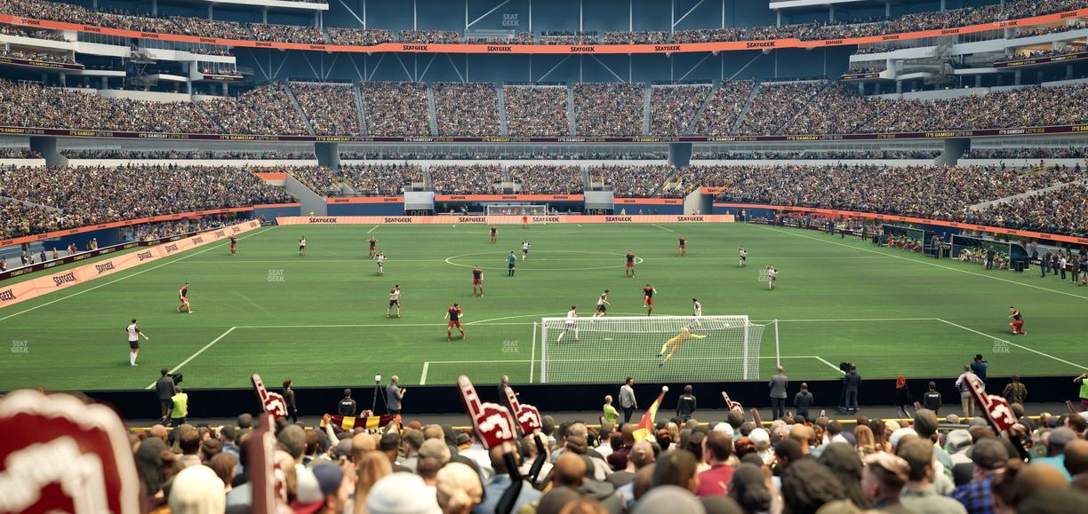 SoFi Stadium - Section 102 Seat View