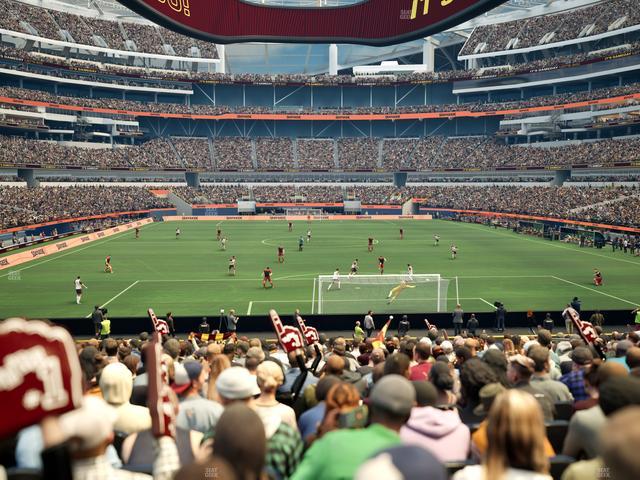 SoFi Stadium - Section 102 Seat View