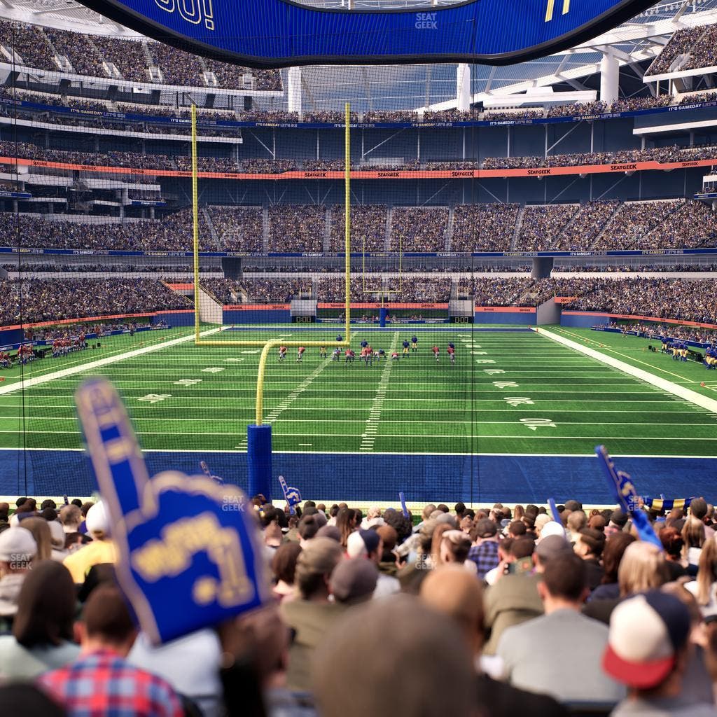 SoFi Stadium - Section 103 Seat View