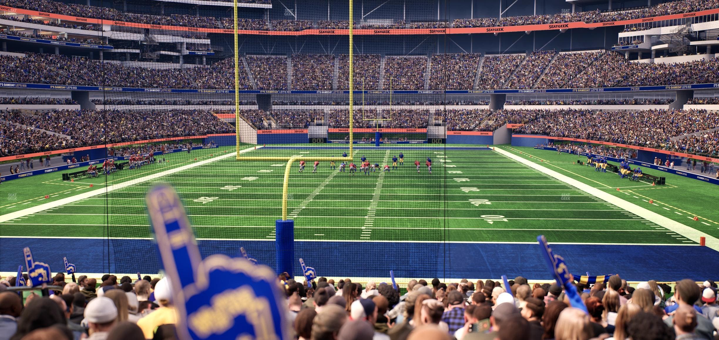 SoFi Stadium - Section 103 Seat View