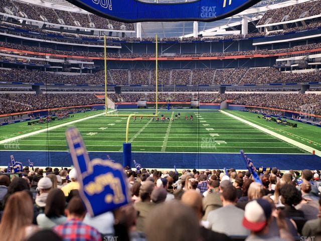 SoFi Stadium - Section 103 Seat View
