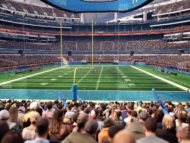 SoFi Stadium - Section 103 Seat View
