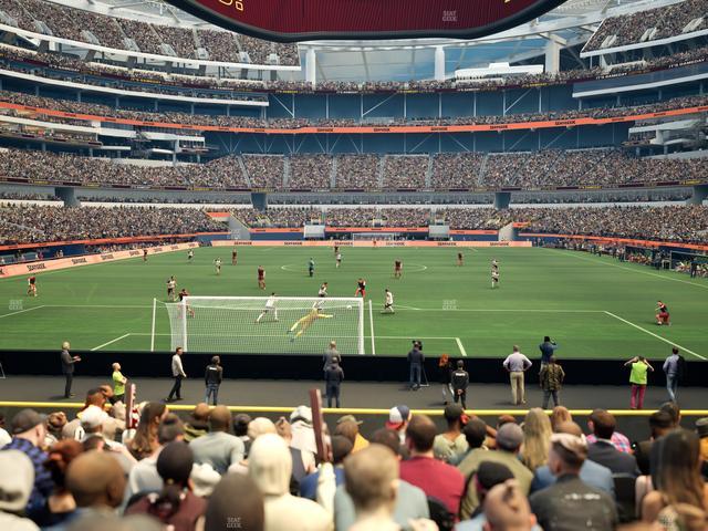 SoFi Stadium - Section 103 Seat View