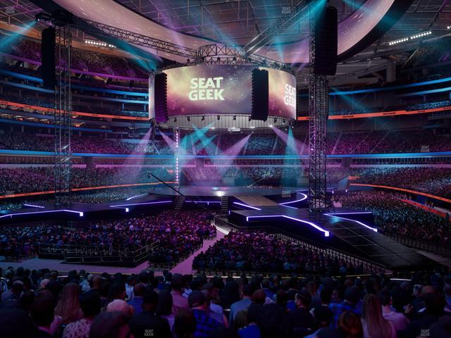 SoFi Stadium - Section 104 Seat View