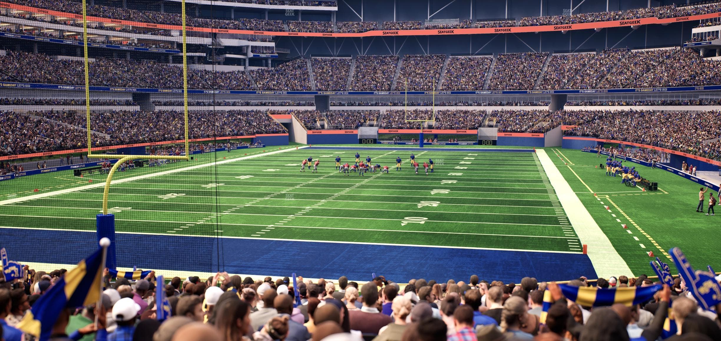 SoFi Stadium - Section 104 Seat View