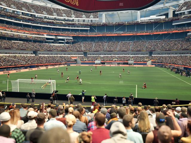 SoFi Stadium - Section 104 Seat View