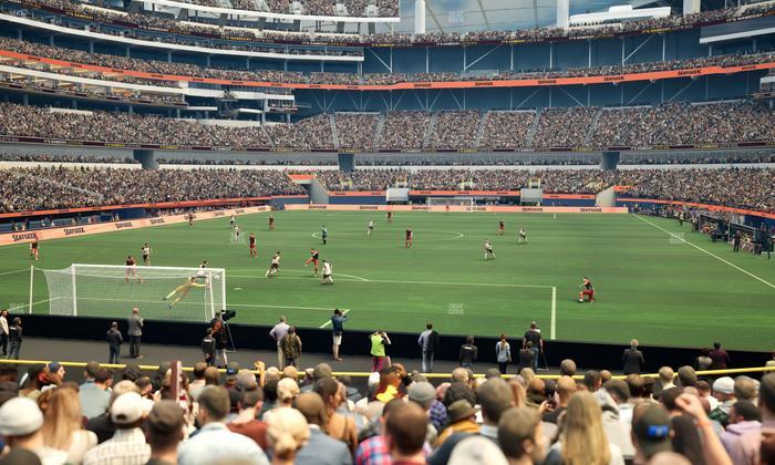 SoFi Stadium - Section 104 Seat View