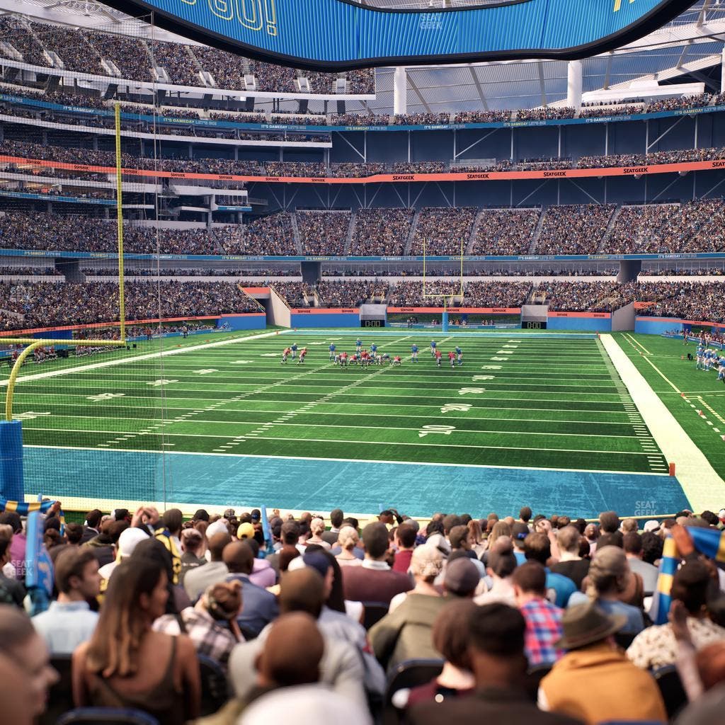 SoFi Stadium - Section 104 Seat View