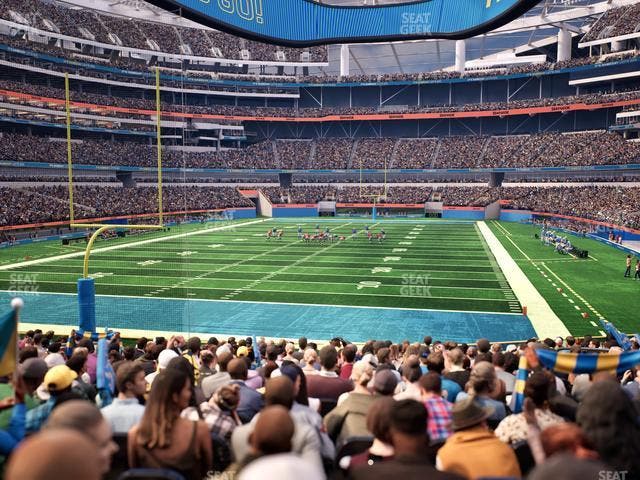 SoFi Stadium - Section 104 Seat View