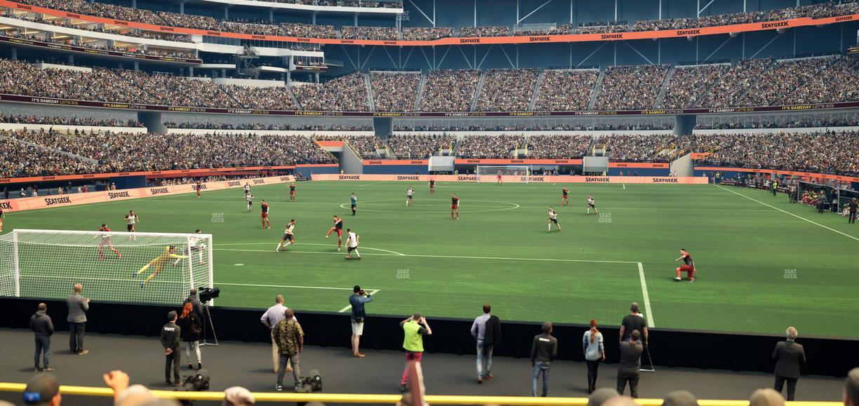 SoFi Stadium - Section 104 Seat View