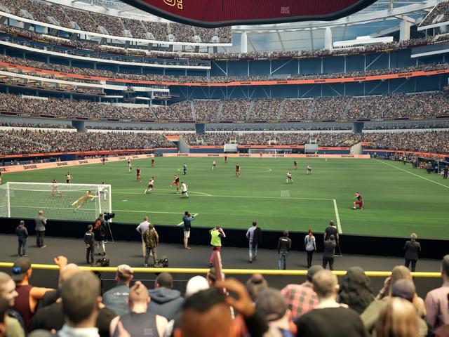 SoFi Stadium - Section 104 Seat View