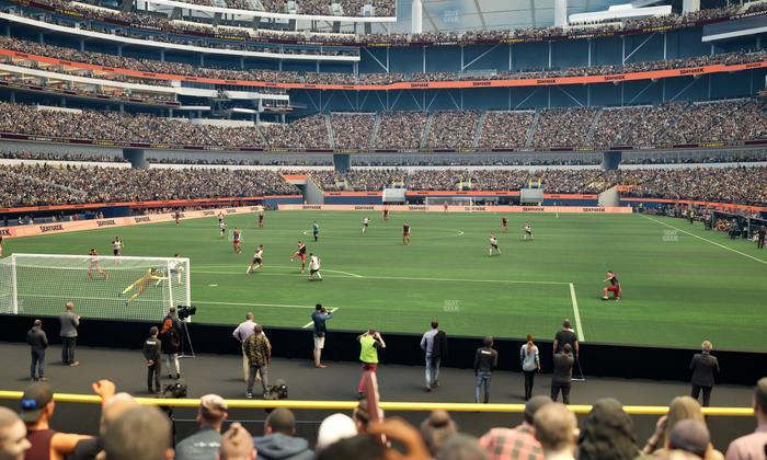 SoFi Stadium - Section 104 Seat View