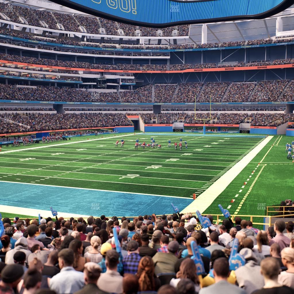 SoFi Stadium - Section 105 Wc Seat View