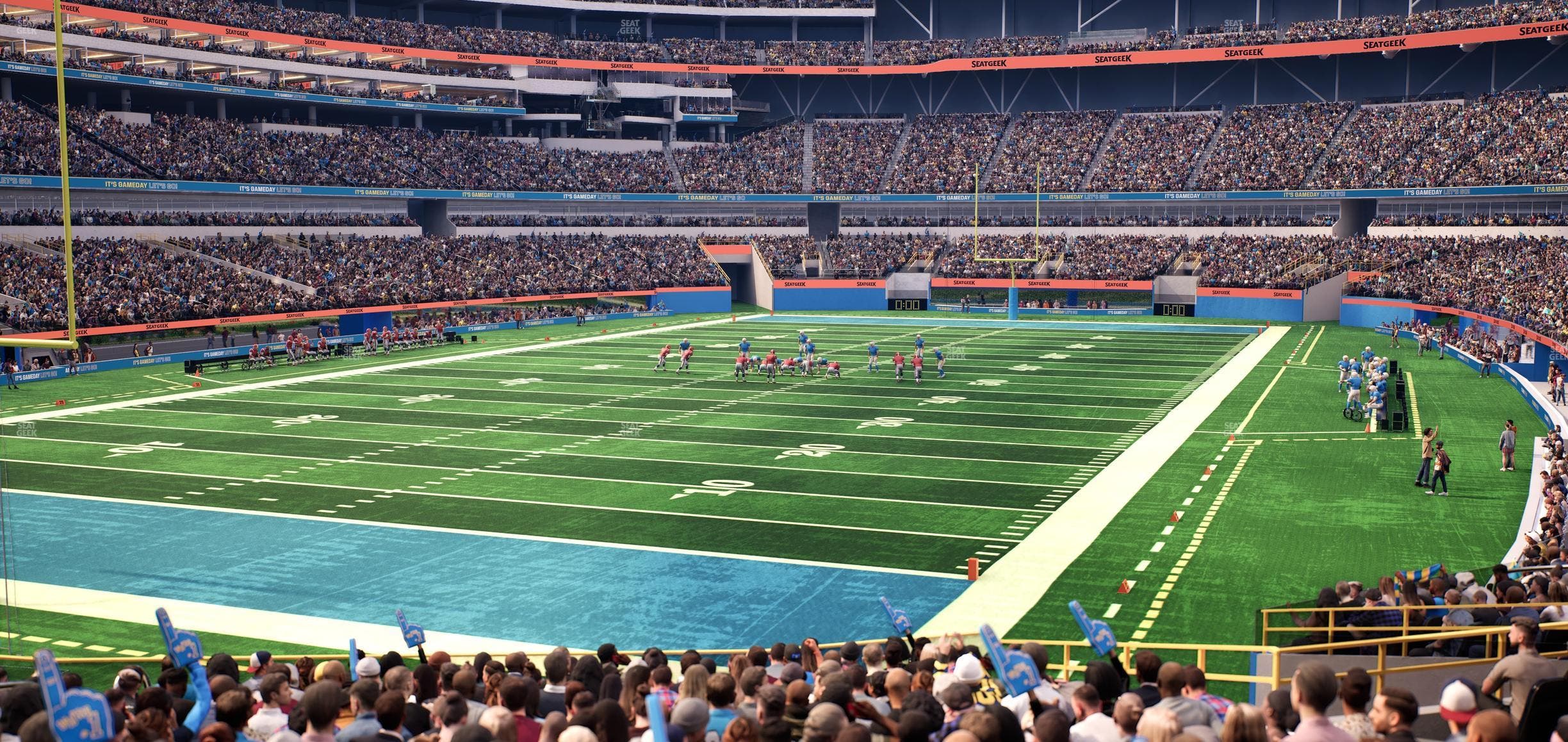 SoFi Stadium - Section 105 Wc Seat View