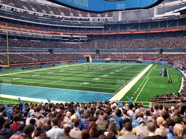 SoFi Stadium - Section 105 Wc Seat View