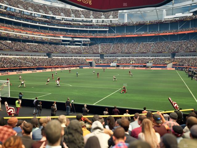 SoFi Stadium - Section 105 Seat View