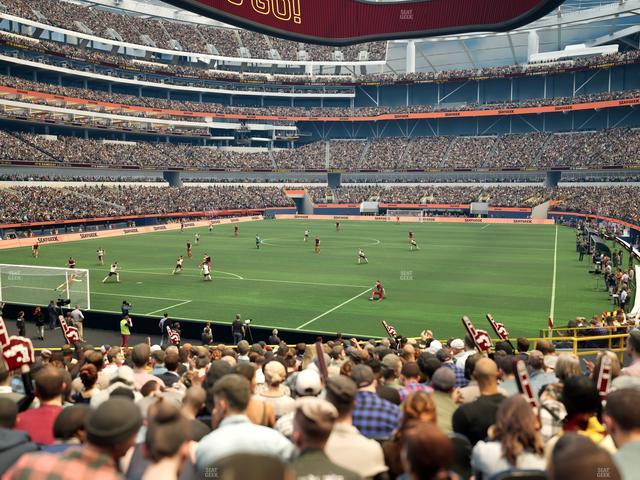 SoFi Stadium - Section 105 Seat View