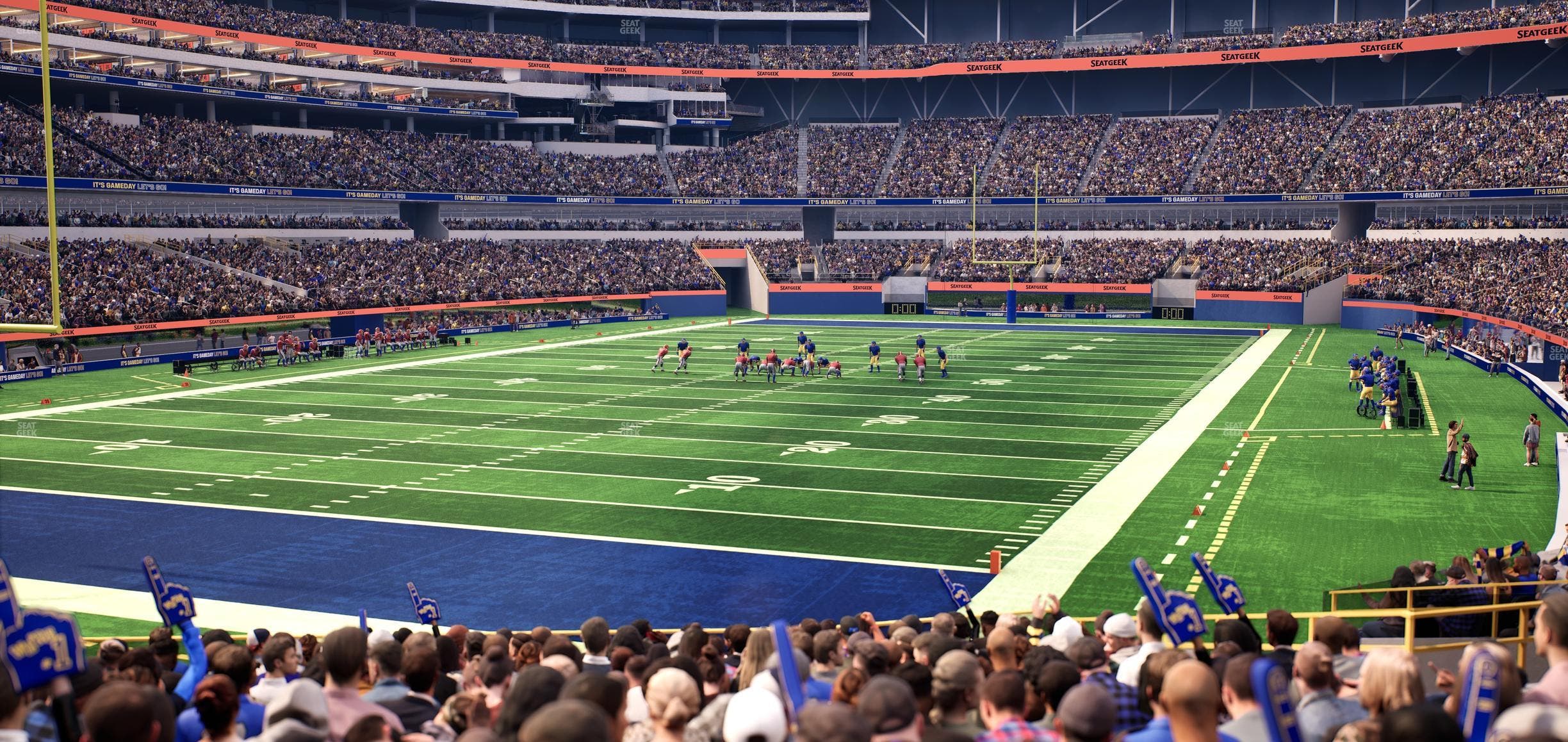 SoFi Stadium - Section 105 Seat View