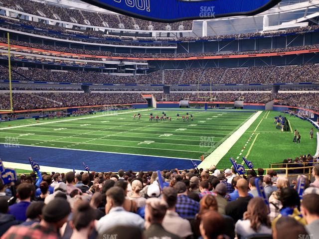 SoFi Stadium - Section 105 Seat View