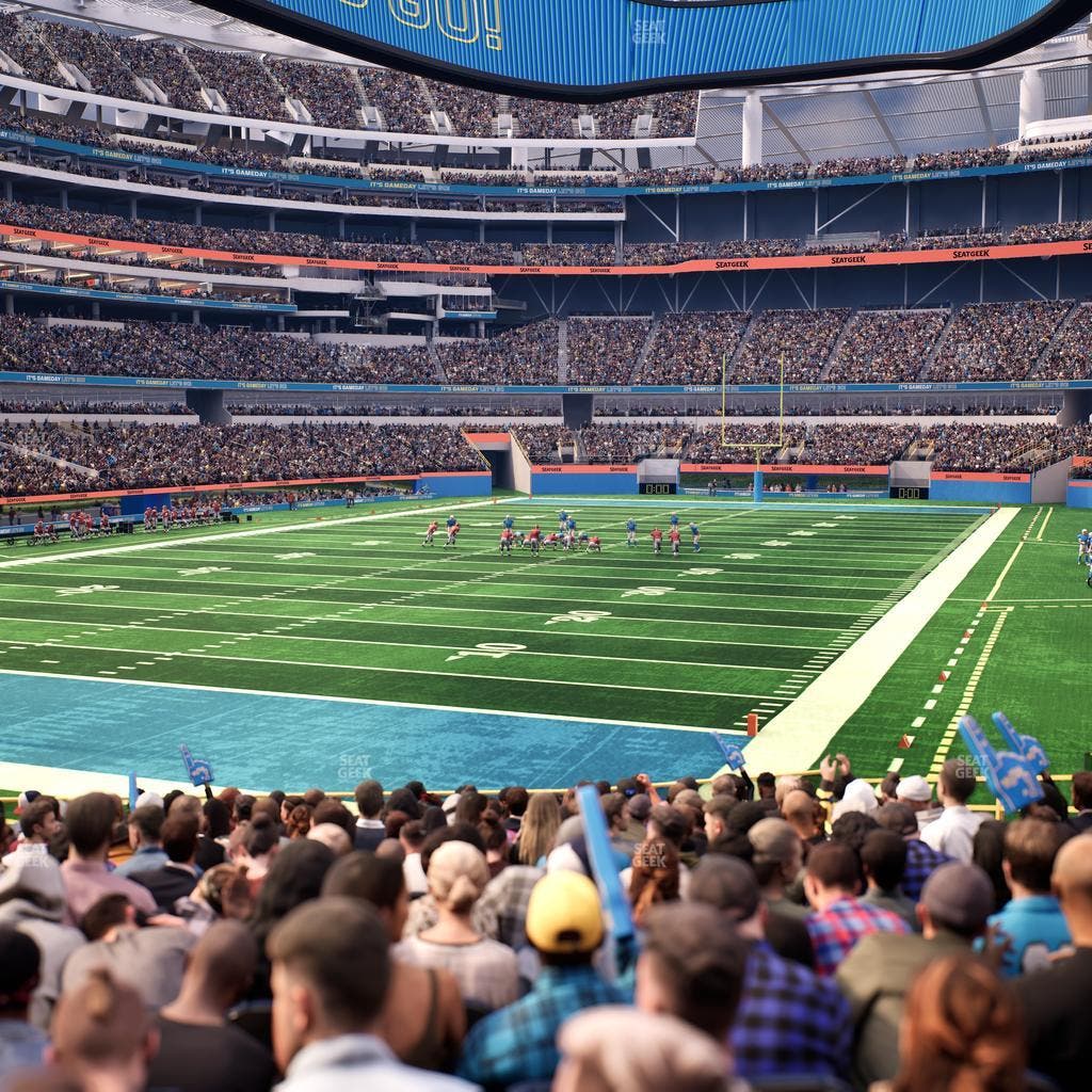 SoFi Stadium - Section 105 Seat View
