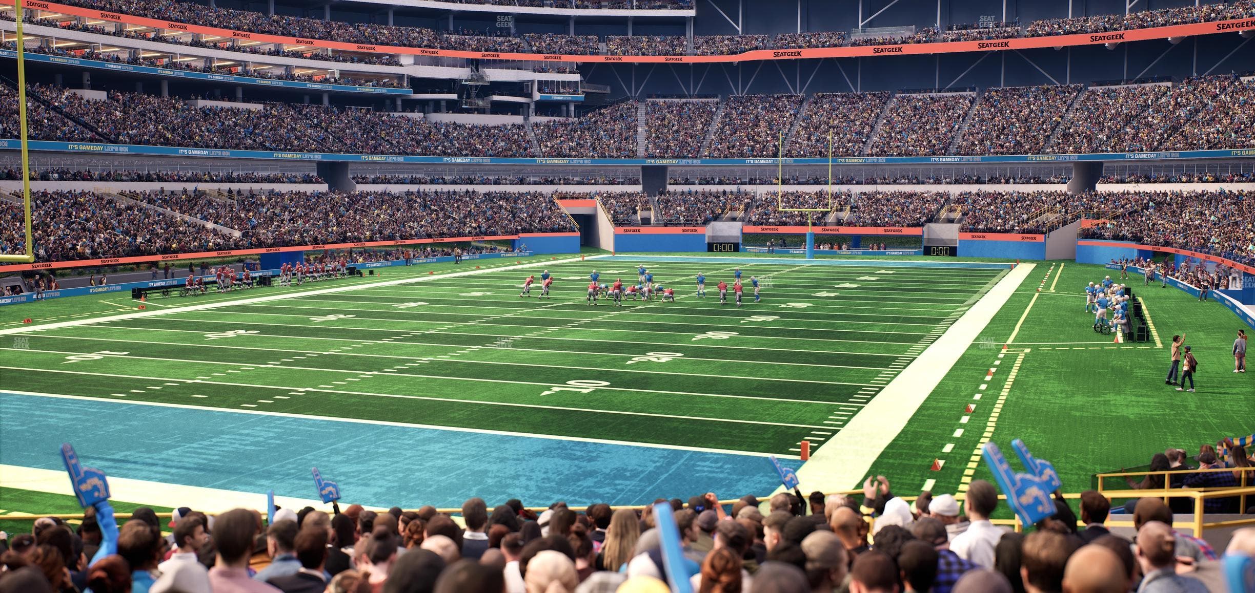 SoFi Stadium - Section 105 Seat View