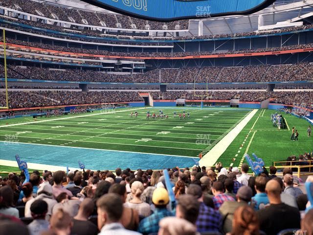 SoFi Stadium - Section 105 Seat View