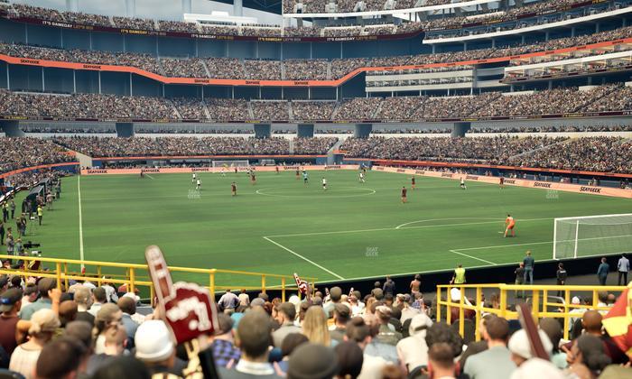 SoFi Stadium - Section 119 Seat View