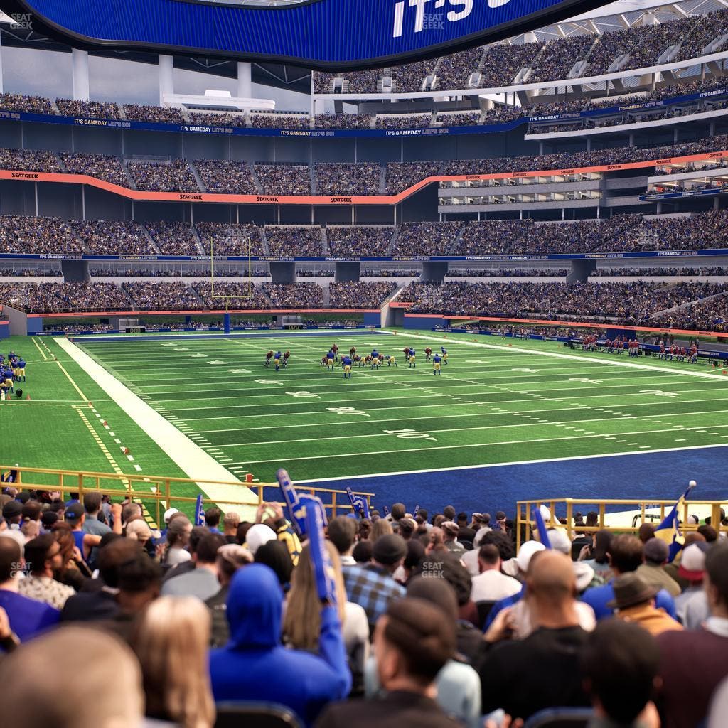 SoFi Stadium - Section 119 Seat View