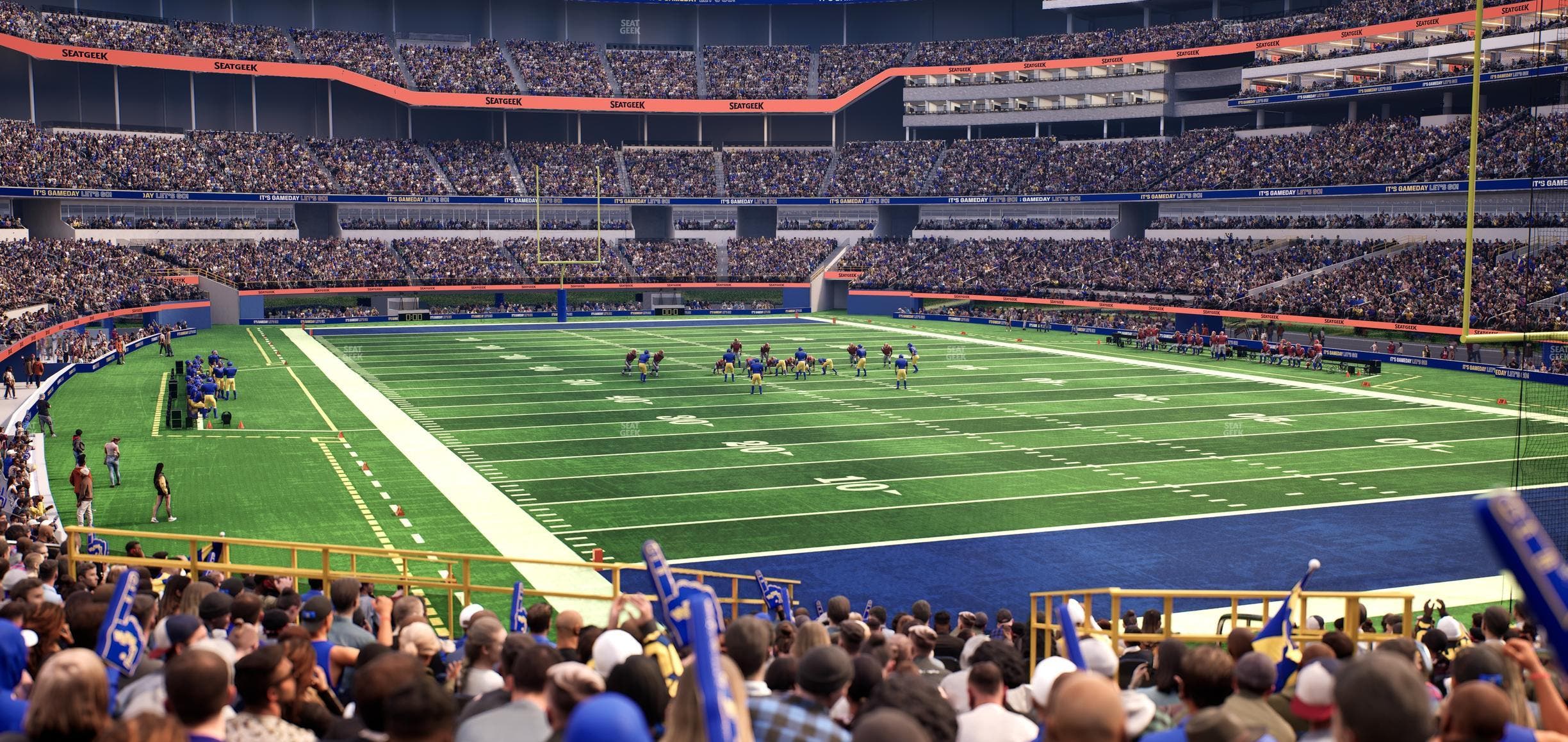 SoFi Stadium - Section 119 Seat View