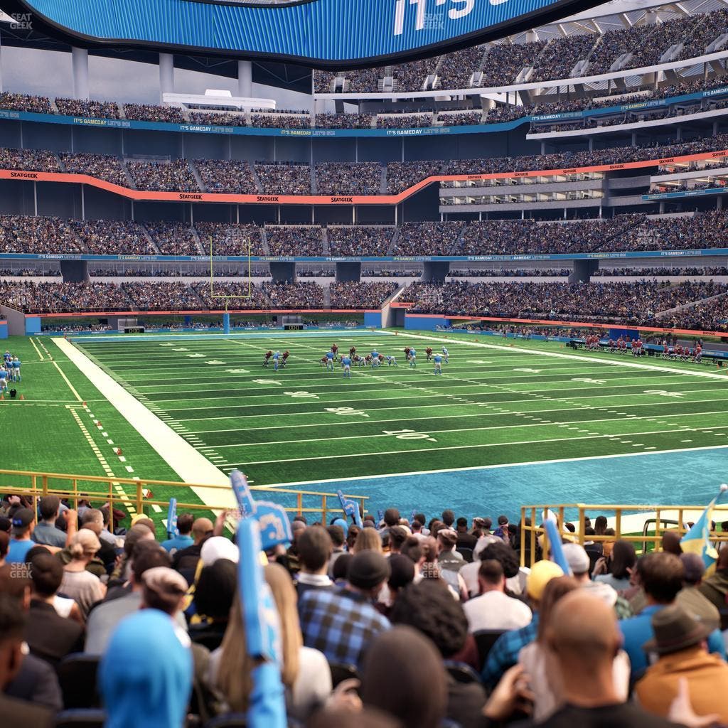 SoFi Stadium - Section 119 Seat View