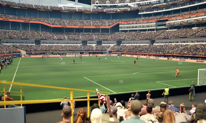 SoFi Stadium - Section 119 Seat View