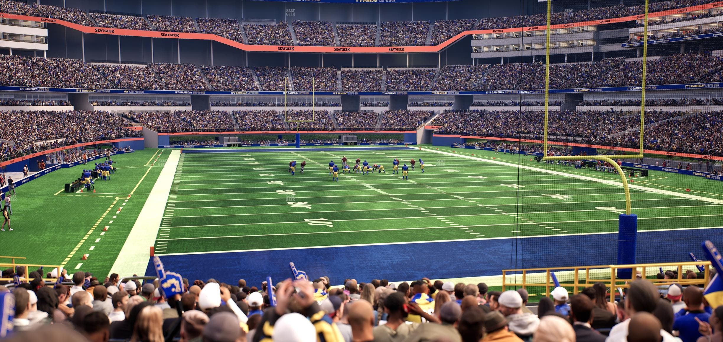 SoFi Stadium - Section 120 Seat View