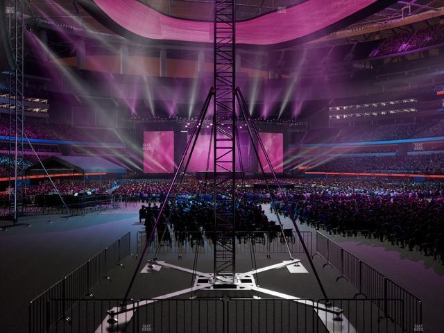 SoFi Stadium - Section 120 Seat View