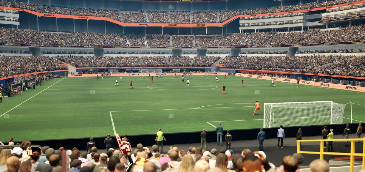 SoFi Stadium - Section 120 Seat View