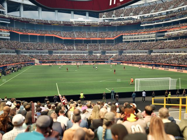 SoFi Stadium - Section 120 Seat View