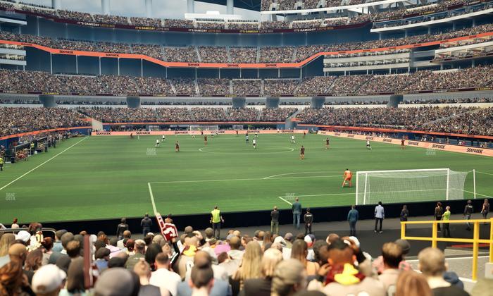 SoFi Stadium - Section 120 Seat View