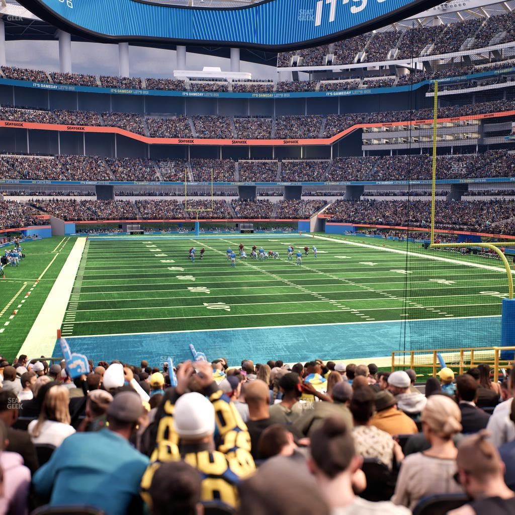 SoFi Stadium - Section 120 Seat View