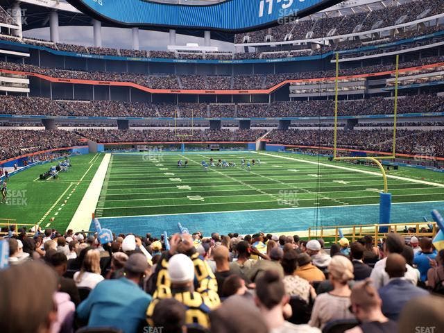 SoFi Stadium - Section 120 Seat View