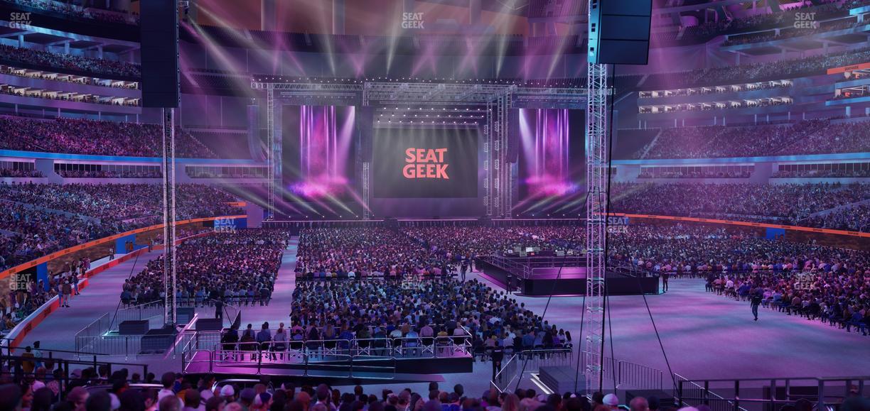 SoFi Stadium - Section 120 Seat View