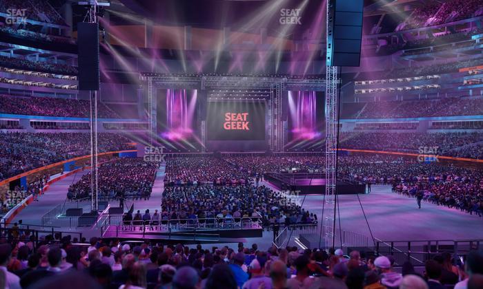 SoFi Stadium - Section 120 Seat View