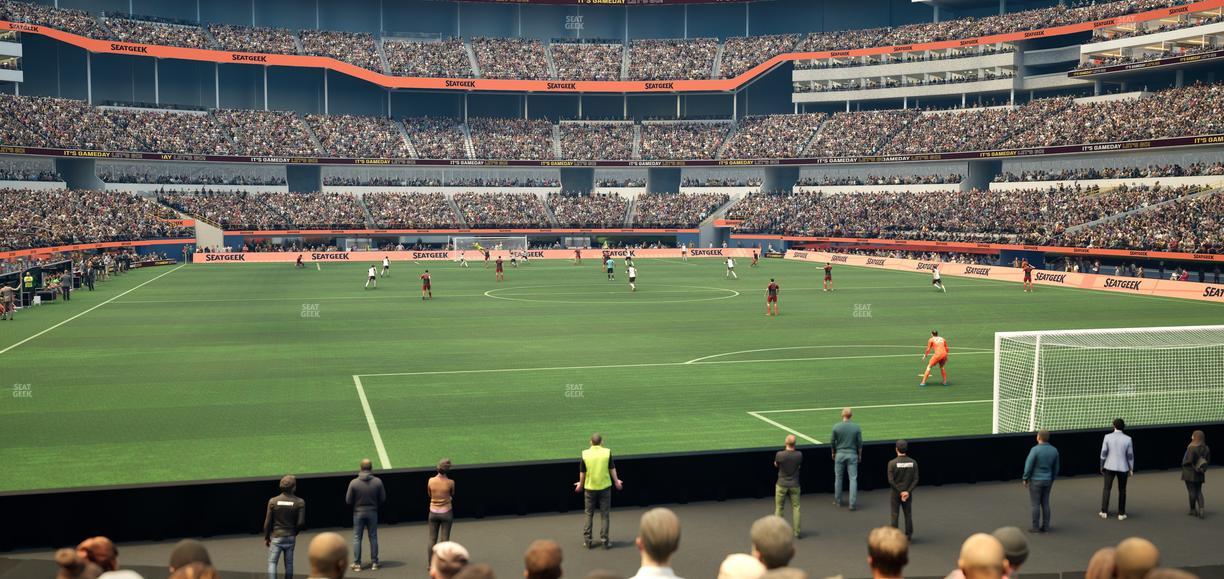 SoFi Stadium - Section 120 Seat View