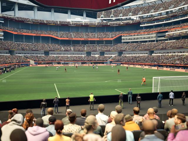 SoFi Stadium - Section 120 Seat View